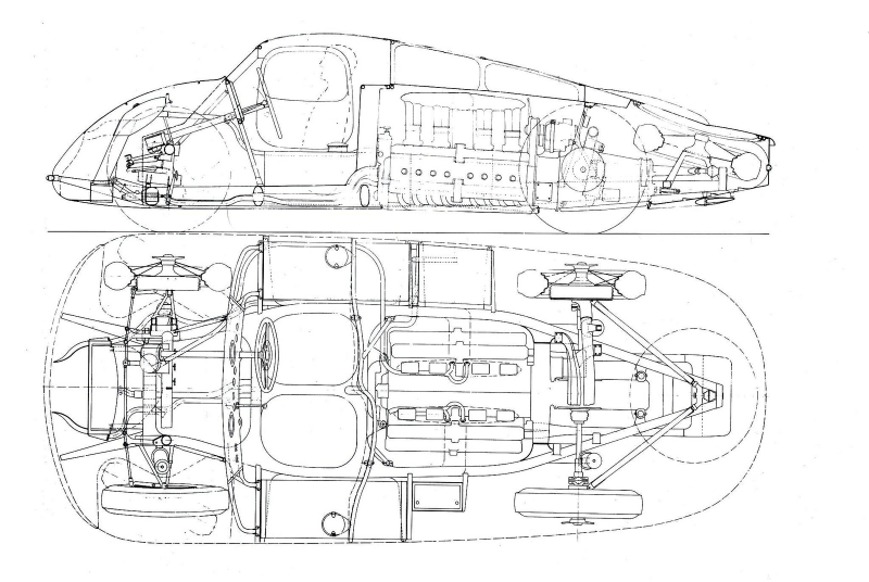 Illustration for article titled The Alfa Tipo 163 Concept Car Looks Like a Giant Isopod